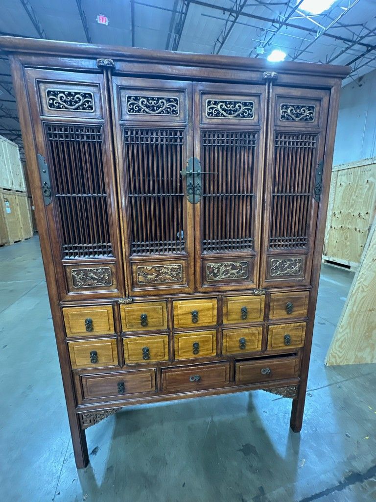 Antique Storage Cabinet Armoire