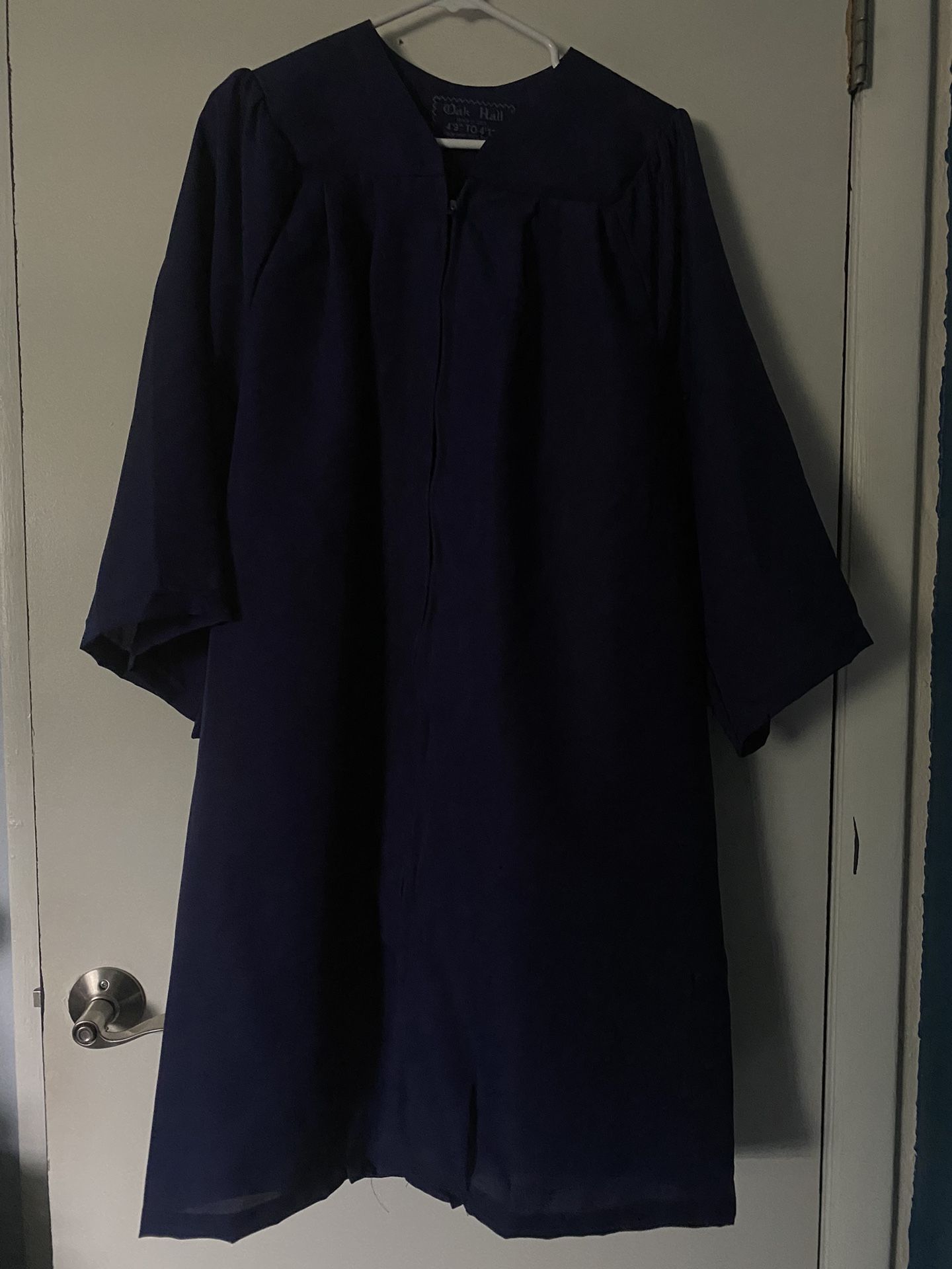 Navy Blue Graduation Gown
