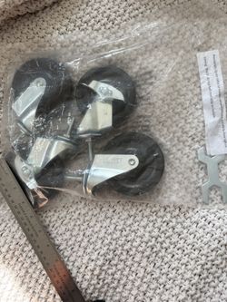 New Set up 4 caster wheels