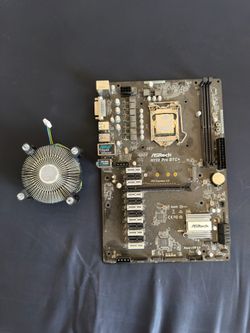 Motherboard And Cpu With Cooler Combo