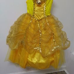 Authentic Disney Princess Beauty And The Beast Girls Costume 