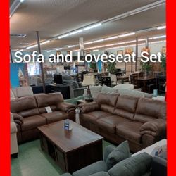 🥰 Sofa And Loveseat Set 