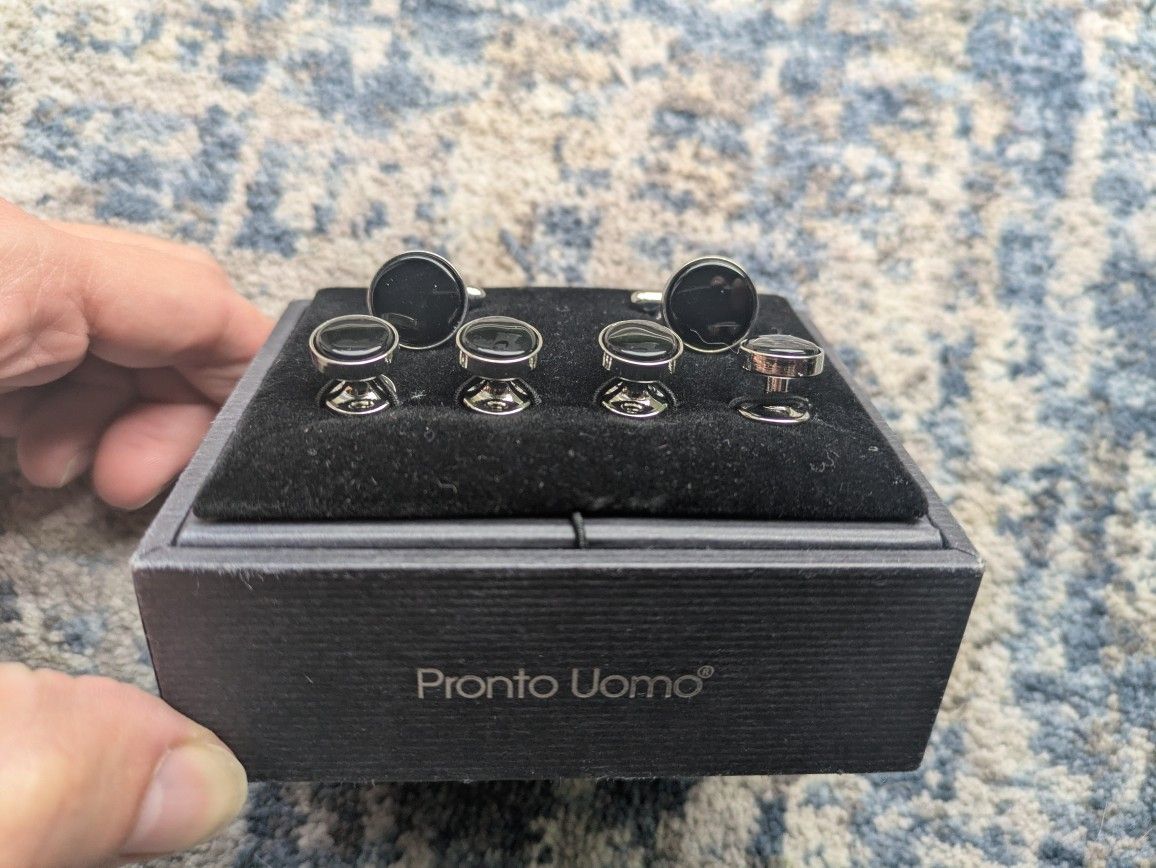 Men's Suit Cuff Links, Pronto Uomo