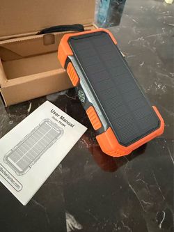 New Solar Charger Power Bank