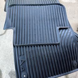 2015 Audi OEM Weather Mats 