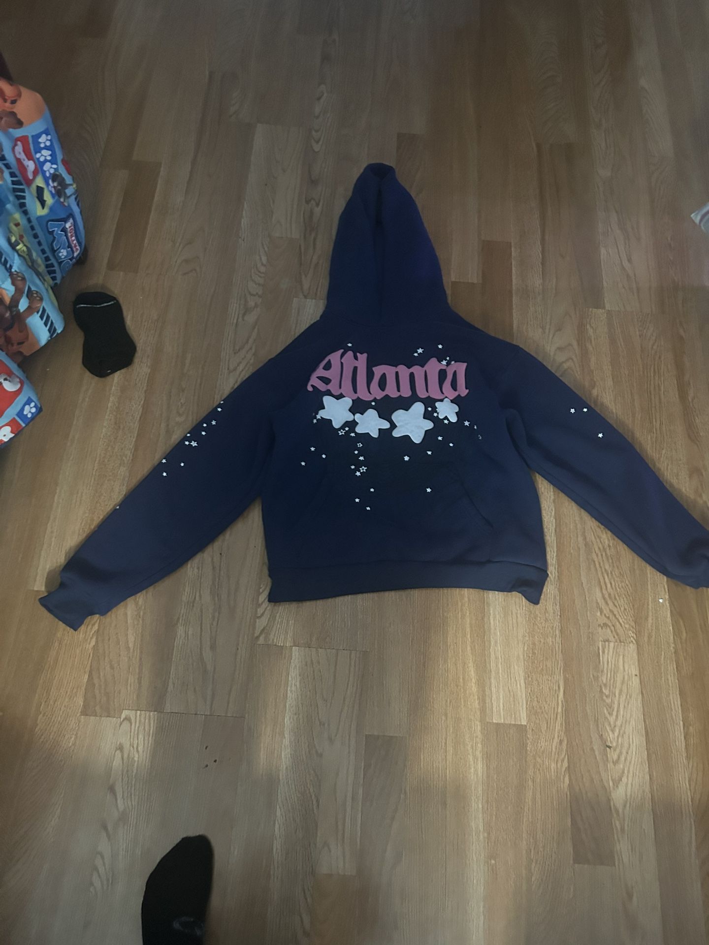 Alanta Sp5der Hoodie Navy