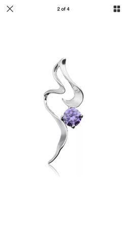 Purple pendant