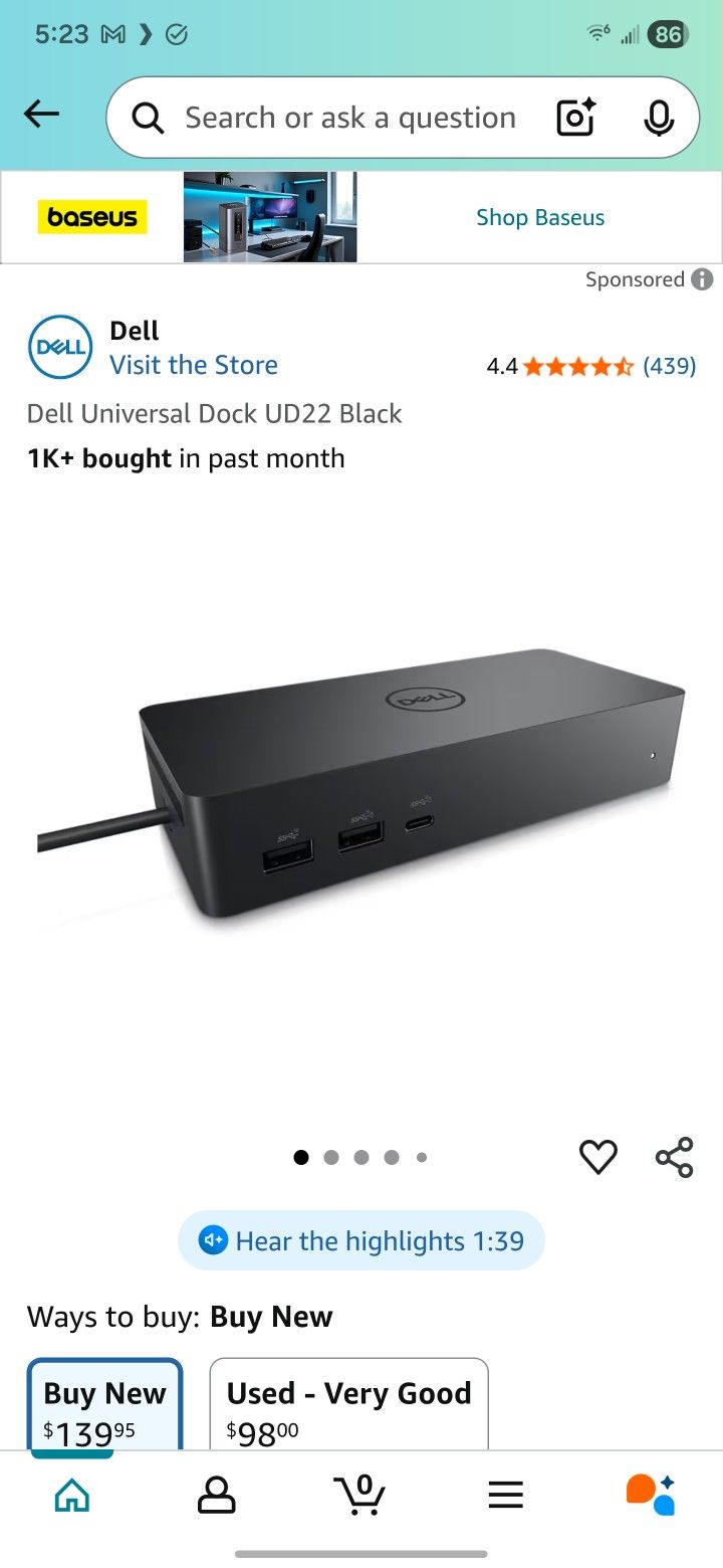 Dell Laptop Hub