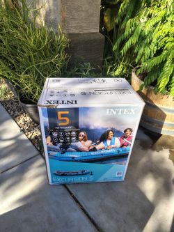 Intex boat