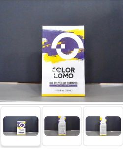 NEW COLORLOMO Bye Bye Yellow Purple Shampoo