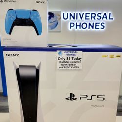 SONY PLAYSTATION PS5 DISC VERSION NEW IN BOX $1 DOWN TODAY REST IN PAYMENTS.NO CREDIT CHECK 