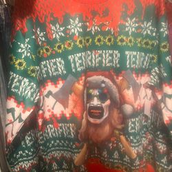 Universal Studios HORROR NIGHTS 2025 Terrifier XMAS Sweater (NWT) S/M/L