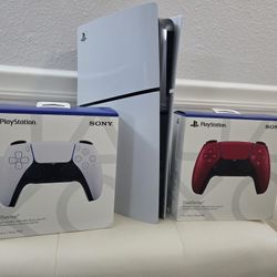 Playstation 5 Slim Digital 2 Mandos Y SUS Cables 