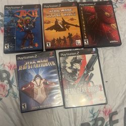 5 Playstation2 Games