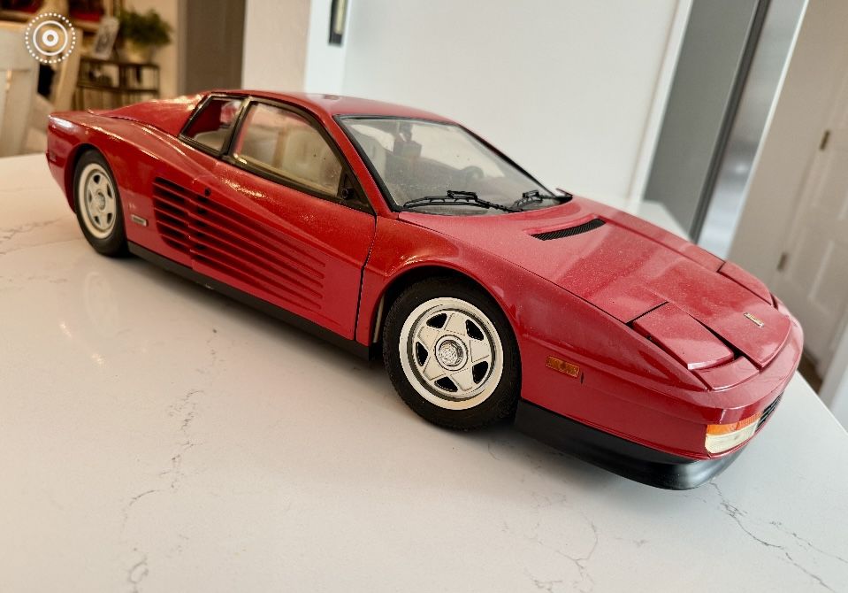 1/8 Scale Ferrari Testarossa Pocher for Sale in Mesa, AZ 1/8 Scale Ferrari Testarossa Pocher for Sale in Mesa, AZ