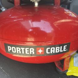 Twice Used Porter Cable Air Compressor (New)