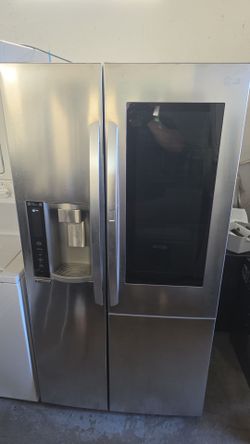 LG Glass Door French Door Refrigerator