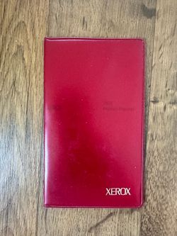 Vintage 1978 Xerox Personal Pocket Diary Planner Unused Advertising Promo Book