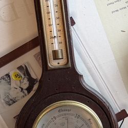 Vintage Banjo Style Weather Station
