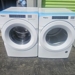 SET WHASER  AND  ELECTRIC DRYER  220V  WHIRLPOOL  NEW 