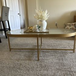 Glass Coffee Or  Living Room Table 