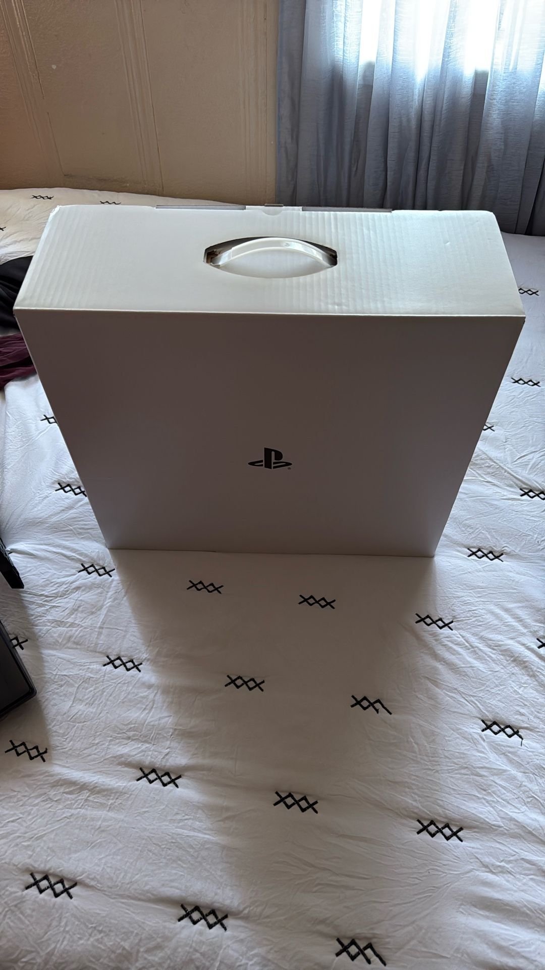 PS5 with controller