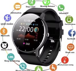 (New) ZL02 Pro Smart Watch 1.28” Touch Screen, Bluetooth Call & Fitness Tracker