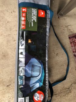 Camping tent (Holds 6 people)