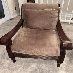 Oversized Plantation Lounge Chair - Crate & Barrel