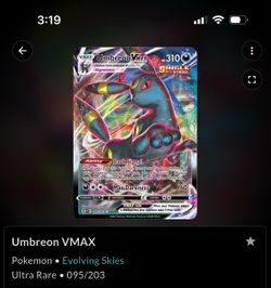 Evolving Skies Umbreon VMAX