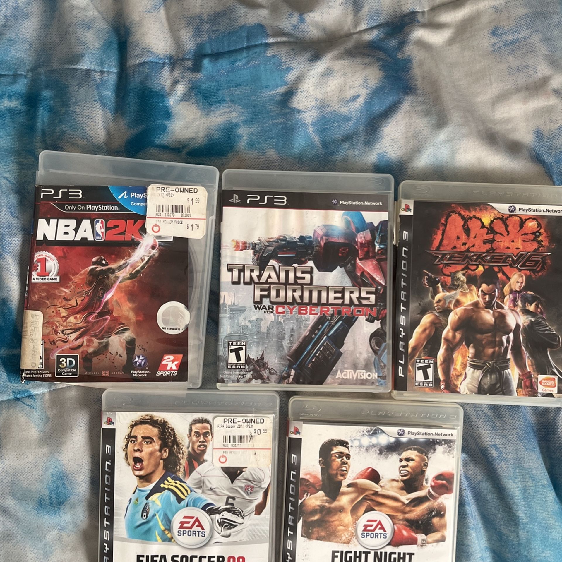 Old Vintage PS3 Games