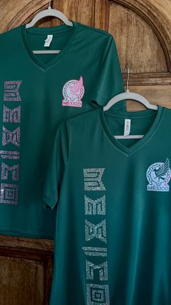Mexico rhinestone jersey