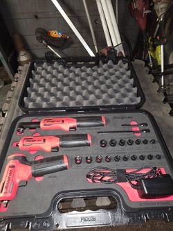 Snap- on 23 pc nano 1/4" nano axcess power tool master square drive set