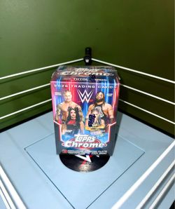Topps chrome WWE trading cards 2026
