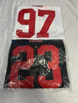 49er  Small Adult Size. McCaffrey //Bosa  New