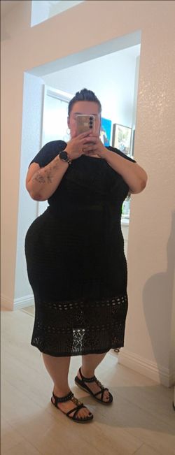 cute plus size dress 💣