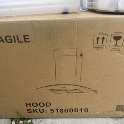 30" Wall Mount Range Hood