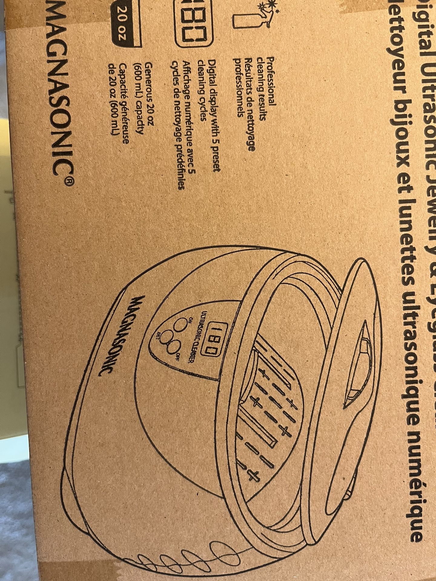 Magnasonic Jewelry Cleaner