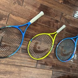 2 Tennis Rackets$15 Each