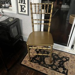 Gold Folding Chair 