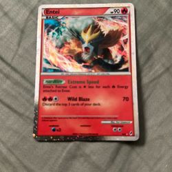 Entei (shiny) SL3 Call Of Legends Holo