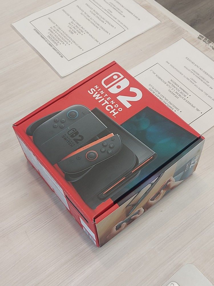 Nintendo Switch 2 Gaming Handheld Brand New - $1 Today and Rest Later