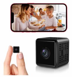 1080P WiFi Mini Camera — Night Vision, Motion Detection, App Live Feed