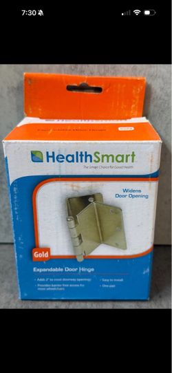 HealthSmart Expandable Door Hinge Pair (contact info removed)-0000