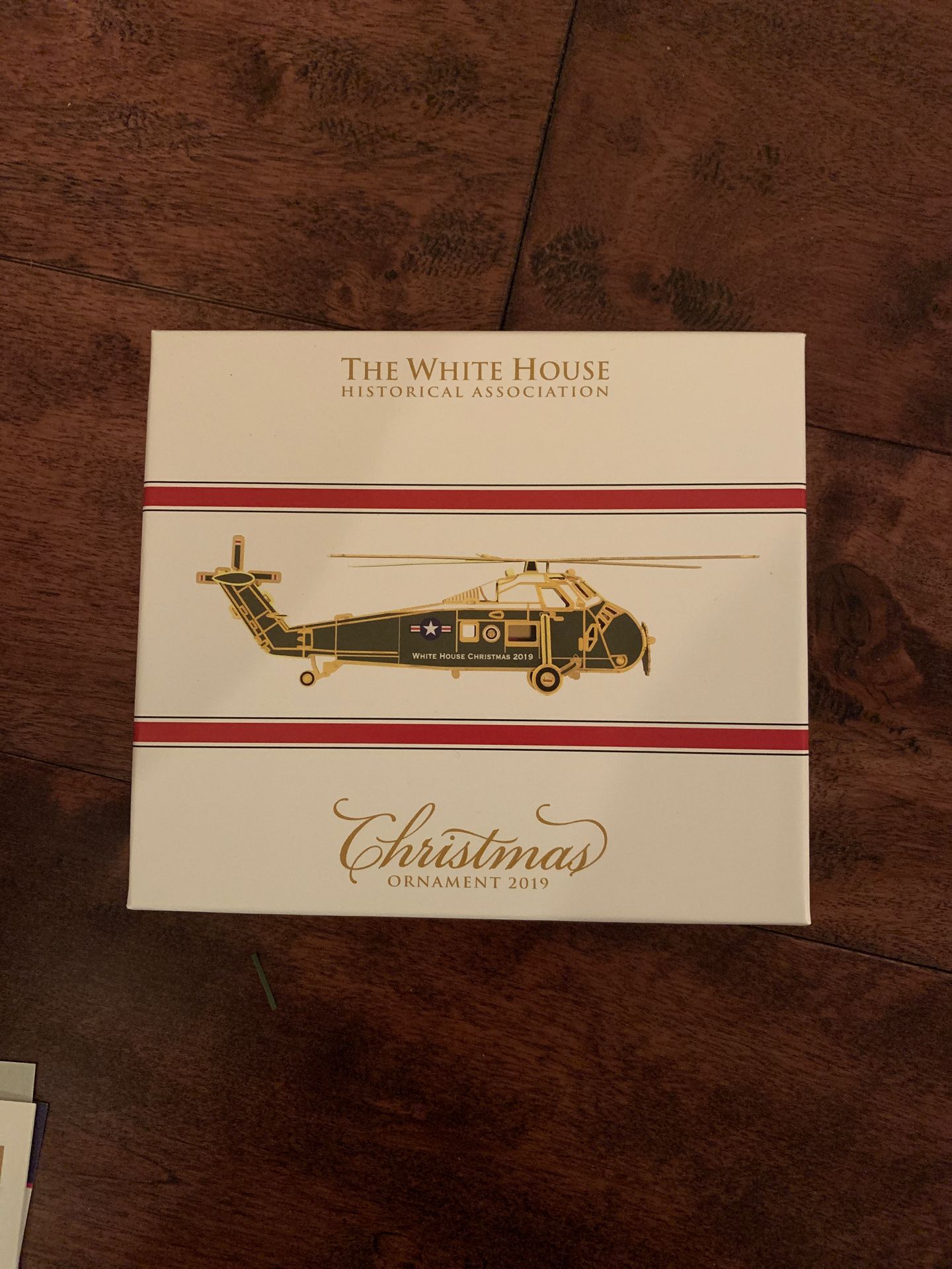 White House Ornaments 2019 never opened box