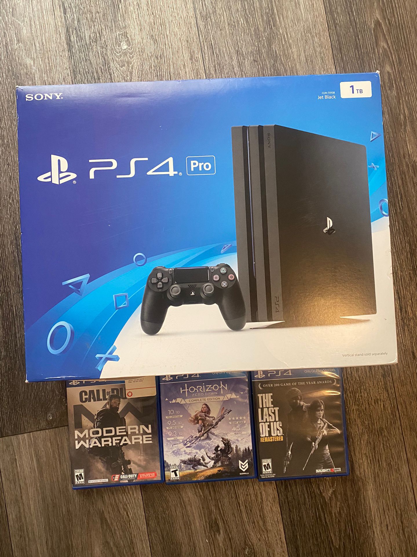 PS4 Pro bundle w/ 3 games