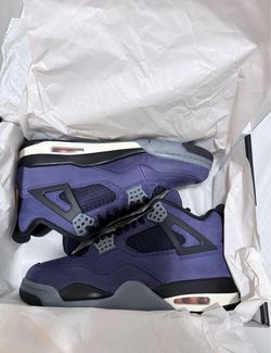 Jordan 4 LAKERS Imperial Purple DS sz9 with proof of purchased!