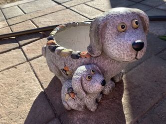 Flower Pots Dog, Turtle , Ducks And Rabbits