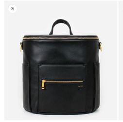 Fawn Black Diaper Bag