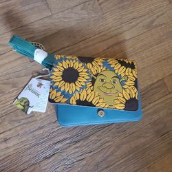 Loungefly Shrek & Donkey Sunflower Field Crossbody Bag